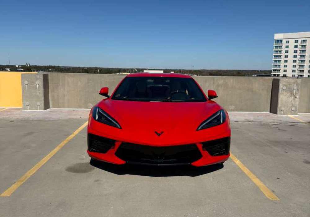 Chevrolet C8 Corvette available for rent in Tampa by Pax Luxury Car Rentals