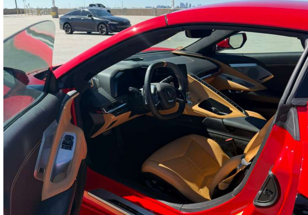 Chevrolet C8 Corvette available for rent in Tampa by Pax Luxury Car Rentals