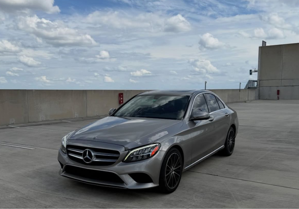 Mercedes Benz C300 available for rent in Tampa by Pax Luxury Car Rentals
