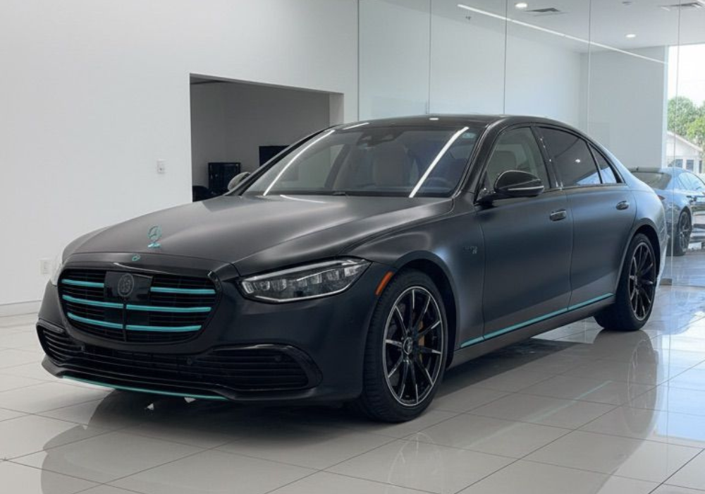 Mercedes Benz S580 available for rent in Tampa by Pax Luxury Car Rentals