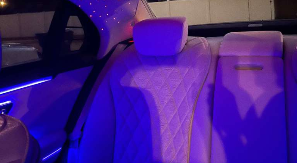 Mercedes Benz S580 available for rent in Tampa by Pax Luxury Car Rentals