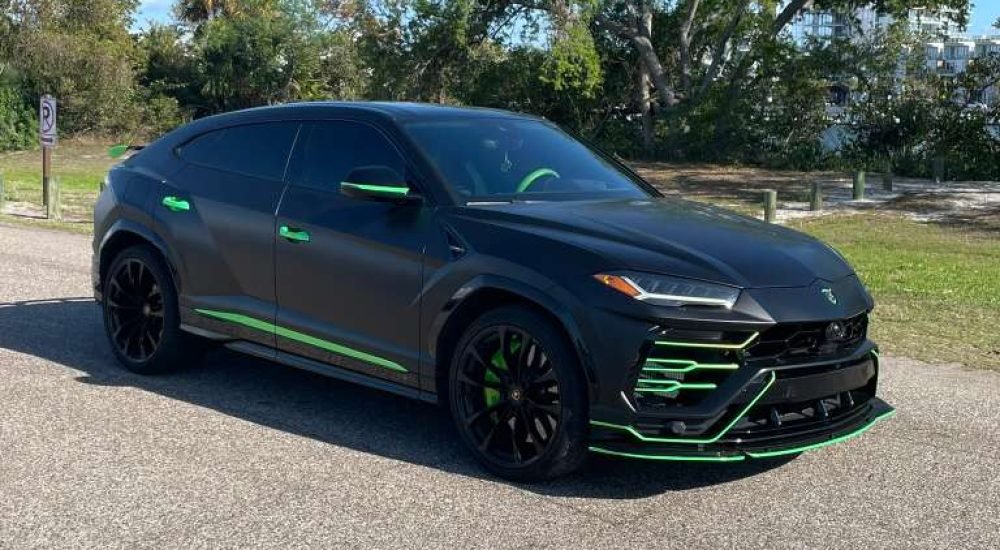Lamborghini Urus available for rent in Tampa by Pax Luxury Car Rentals