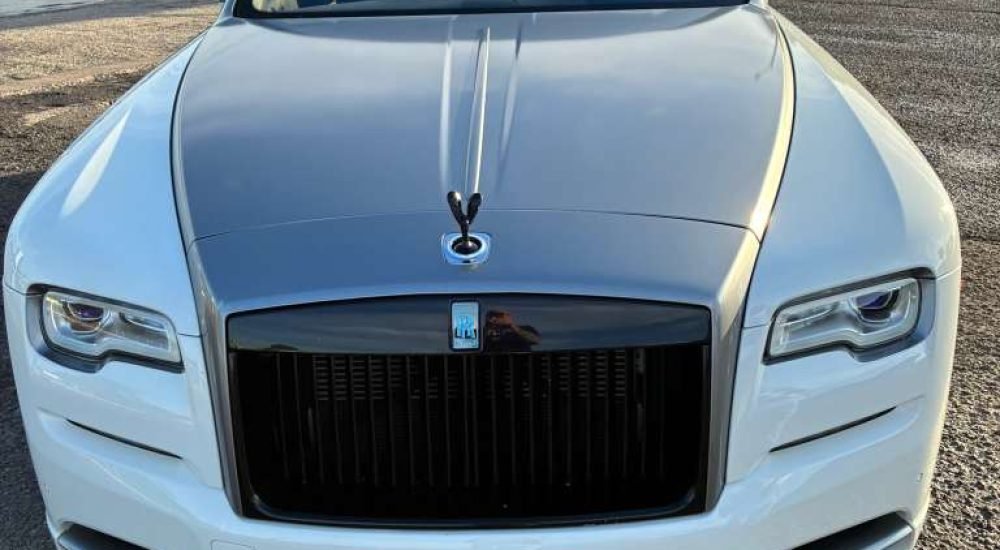 Rolls Royce Dawn Convertible available for rent in Tampa by Pax Luxury Car Rentals